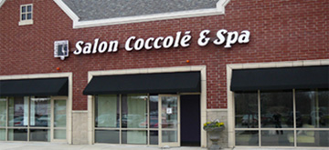 Salon Coccole and Spa storefront