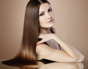straight hair