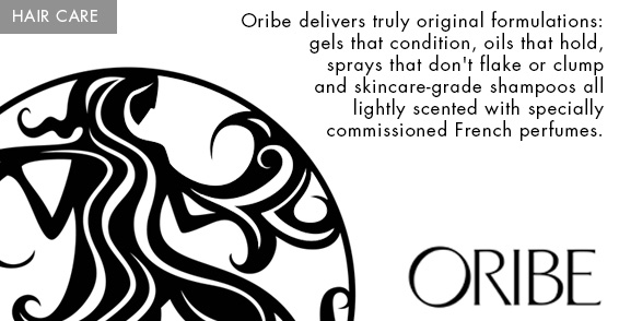 ORIBE delivers truly original formulations.